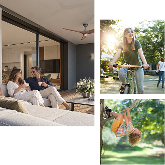 מרפסת דירת הבוטיק וחיים בשכונה ירוקה